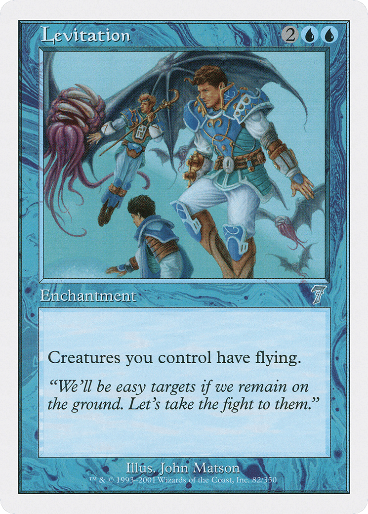 Levitation — Seventh Edition — Magic: The Gathering