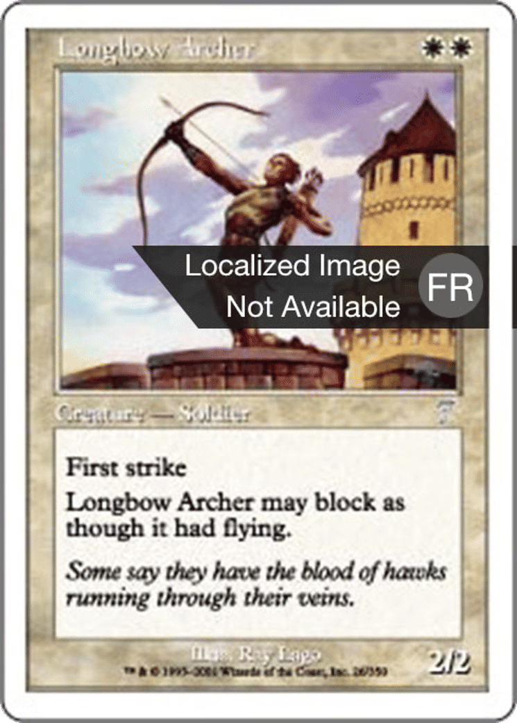 Archer à l'arc long — Seventh Edition — Magic: The Gathering