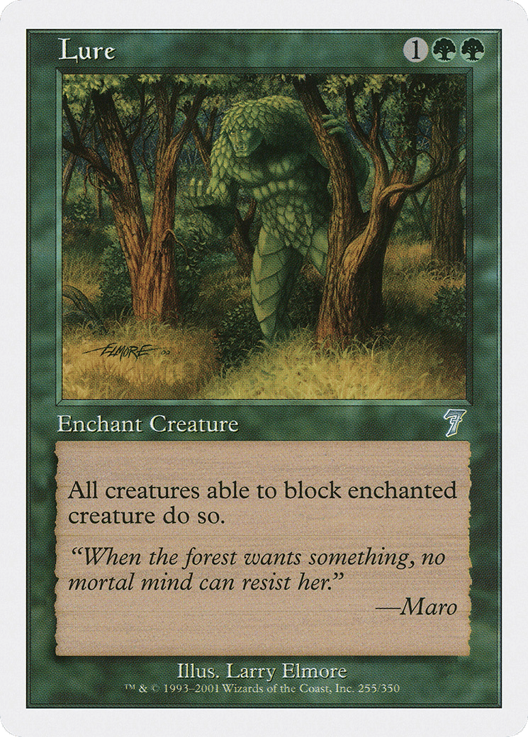 Lure — Seventh Edition — Magic: The Gathering