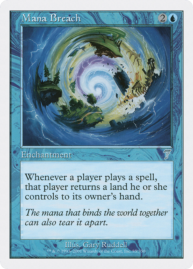 Mana Breach — Seventh Edition — Magic: The Gathering