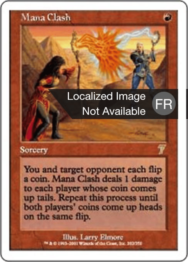 Choc de mana — Seventh Edition — Magic: The Gathering