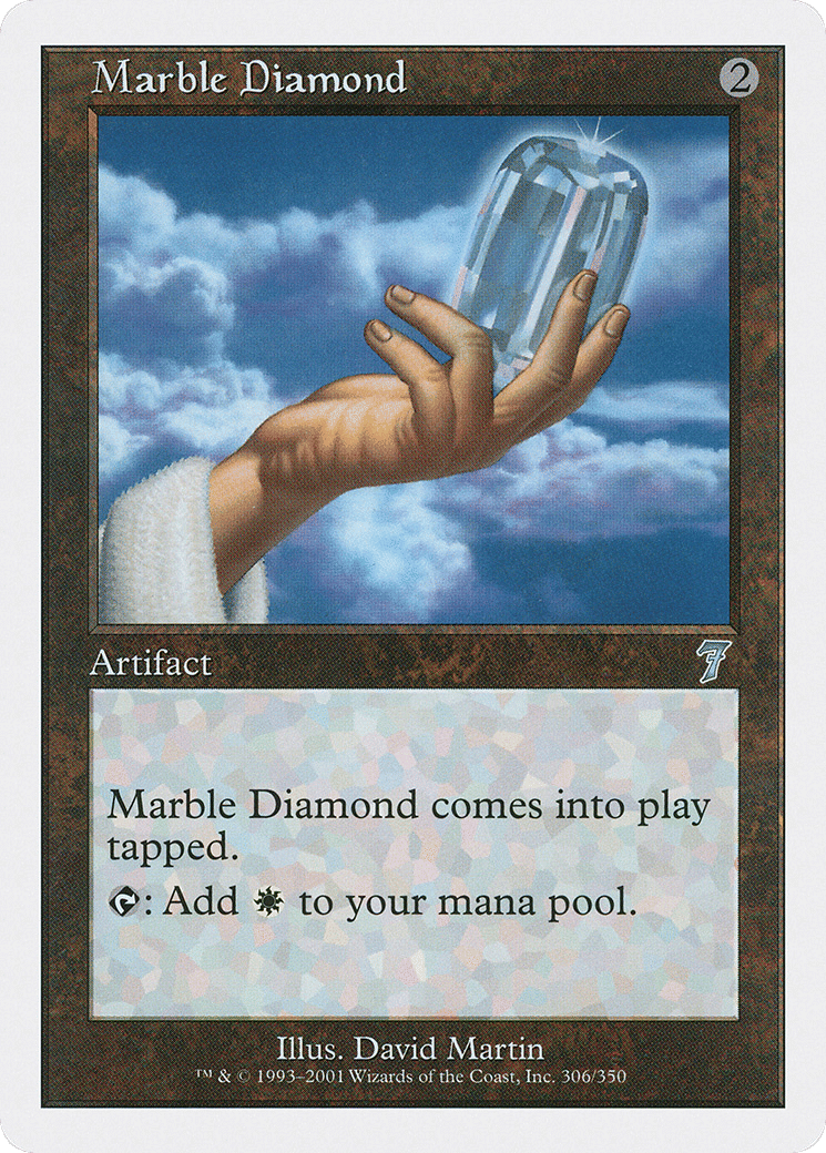 Marble Diamond — Seventh Edition — Magic: The Gathering
