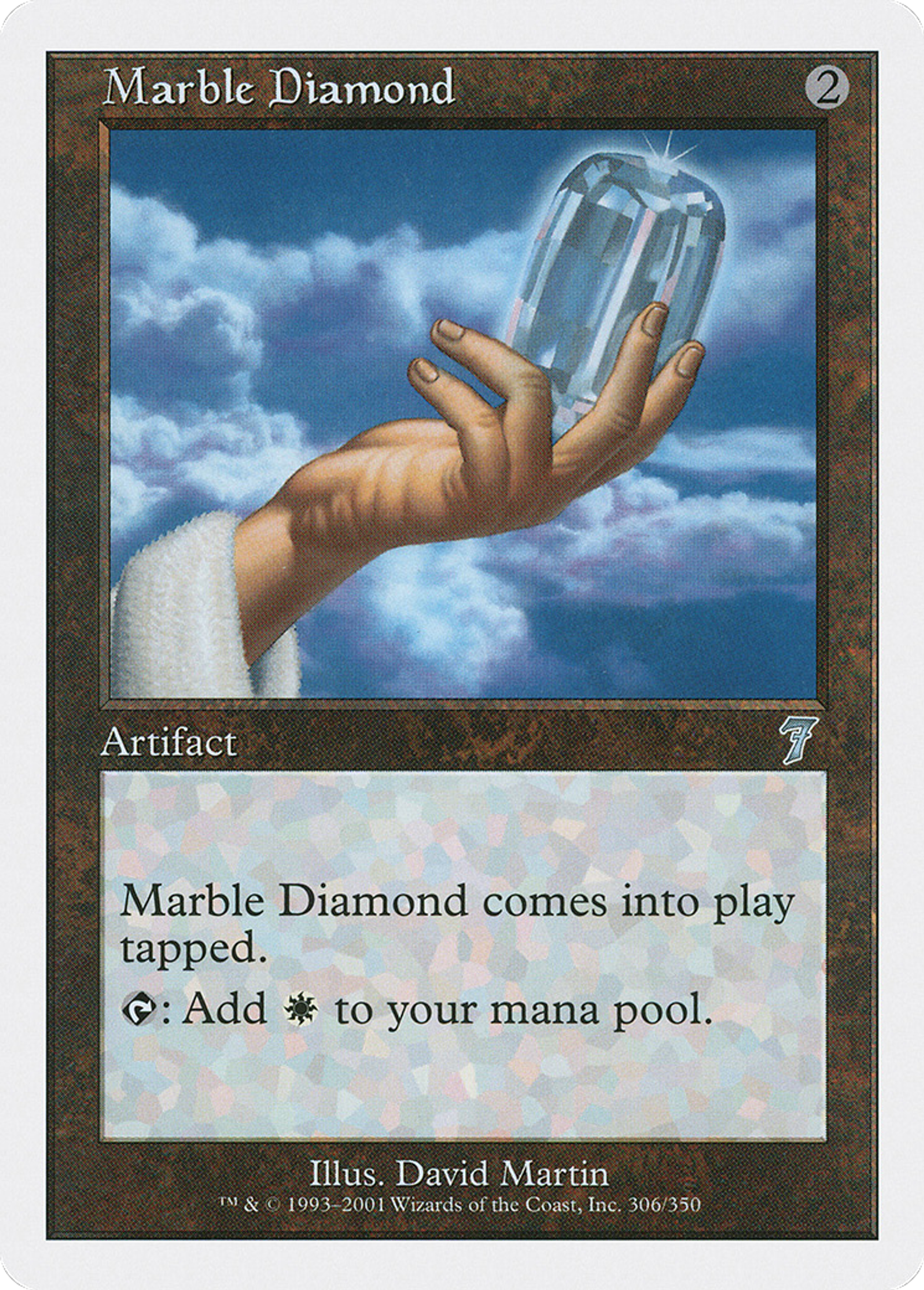 Marble Diamond — Seventh Edition — Magic: The Gathering