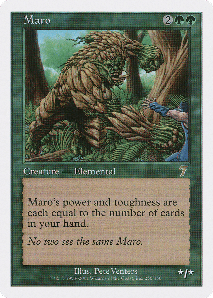 Maro — Seventh Edition — Magic: The Gathering
