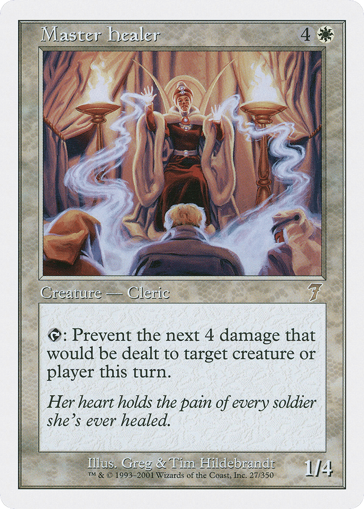 Master Healer — Seventh Edition — Magic: The Gathering