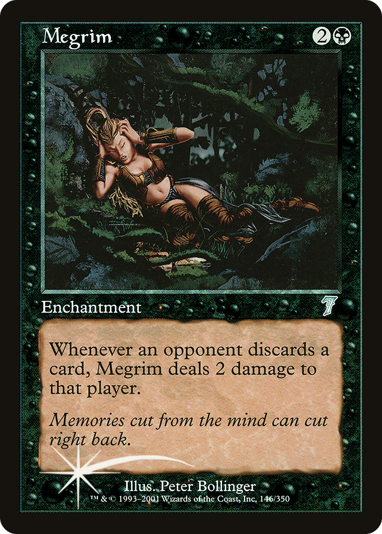 Megrim — Seventh Edition — Magic: The Gathering