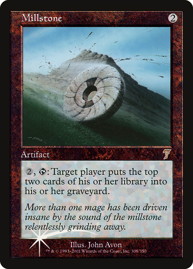Millstone — Seventh Edition — Magic: The Gathering