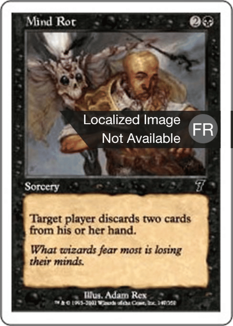 Pourrissement cérébral — Seventh Edition — Magic: The Gathering