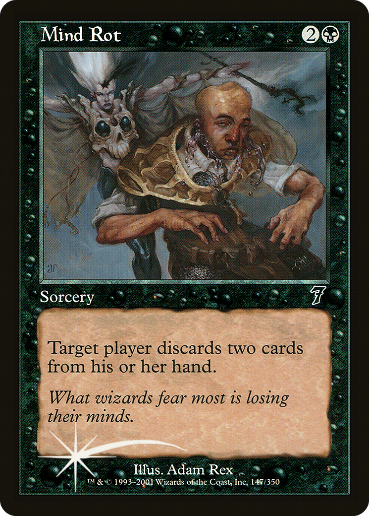Mind Rot — Seventh Edition — Magic: The Gathering