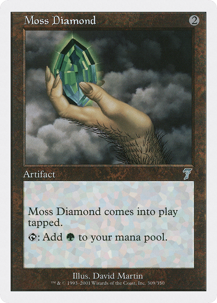 Moss Diamond — Seventh Edition — Magic: The Gathering