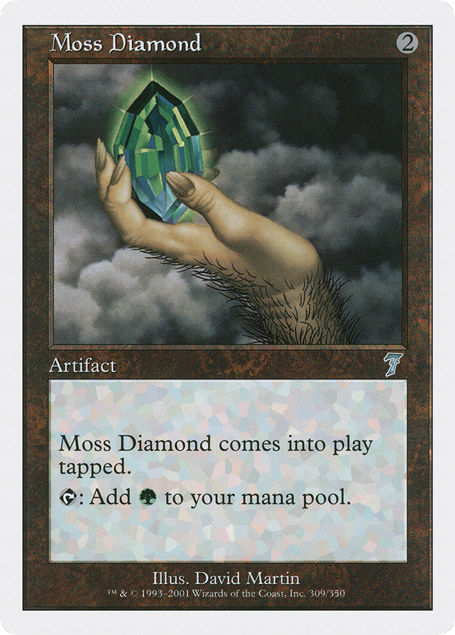 Moss Diamond — Seventh Edition — Magic: The Gathering