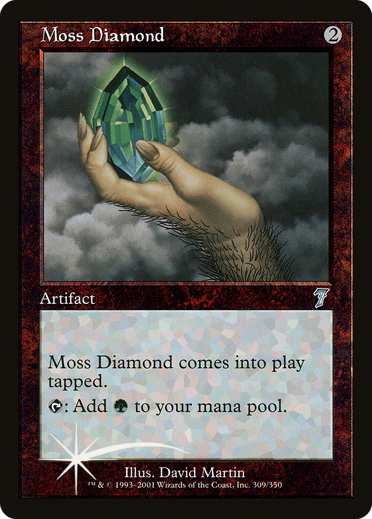 Moss Diamond — Seventh Edition — Magic: The Gathering