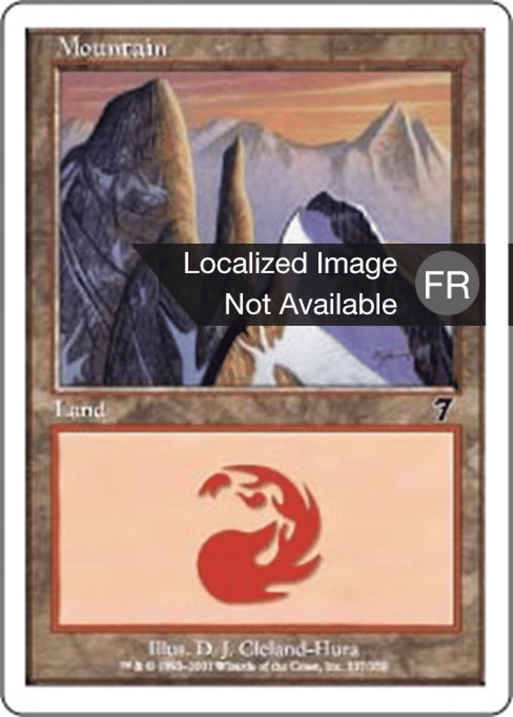 Montagne — Seventh Edition — Magic: The Gathering