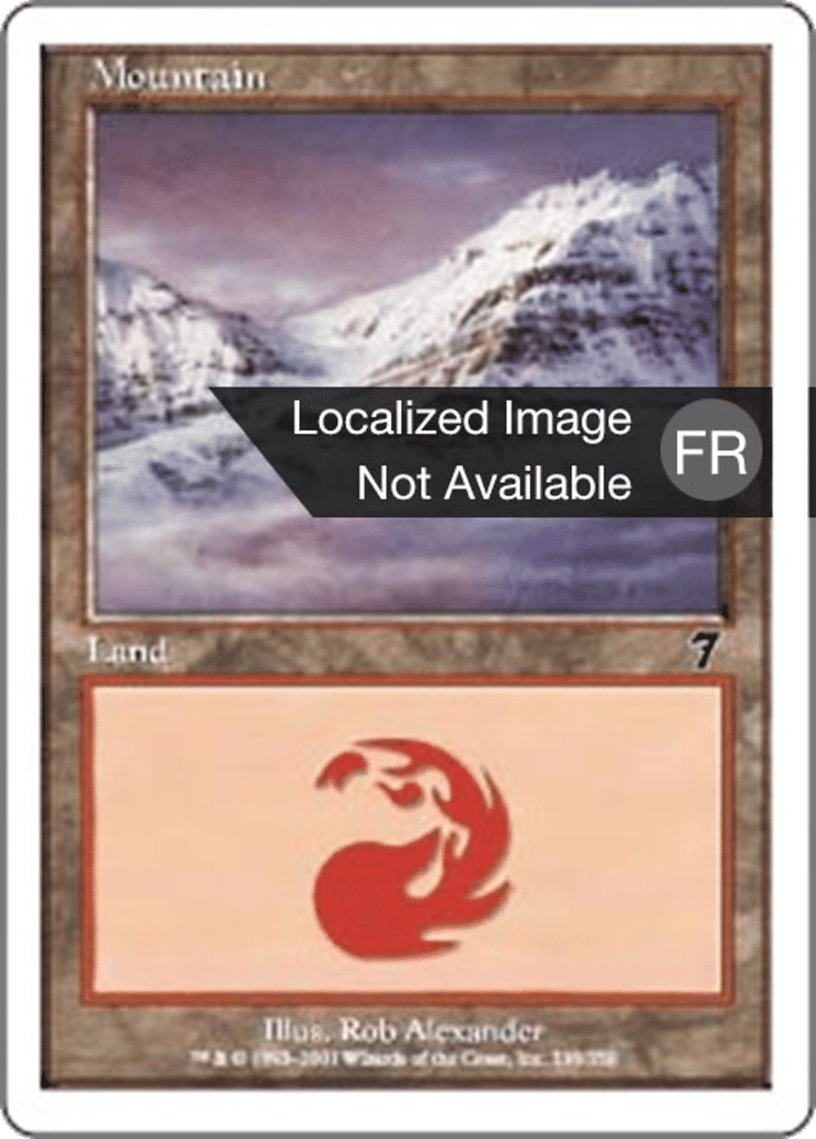 Montagne — Seventh Edition — Magic: The Gathering
