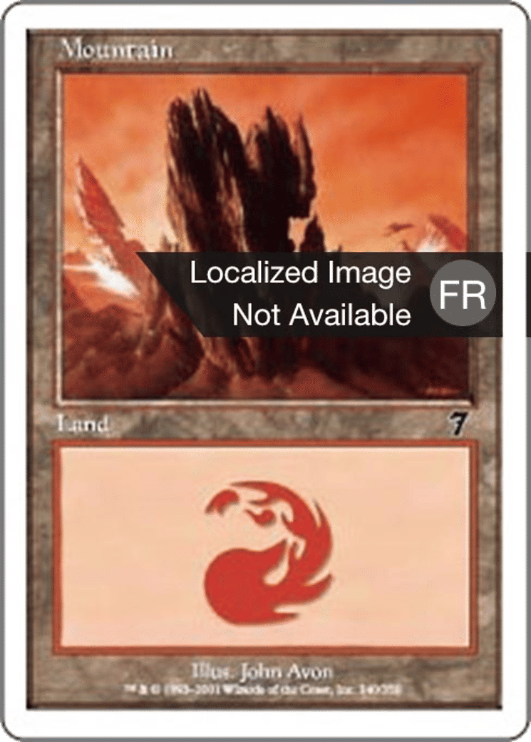 Montagne — Seventh Edition — Magic: The Gathering