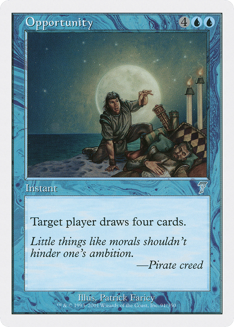 Opportunity — Seventh Edition — Magic: The Gathering