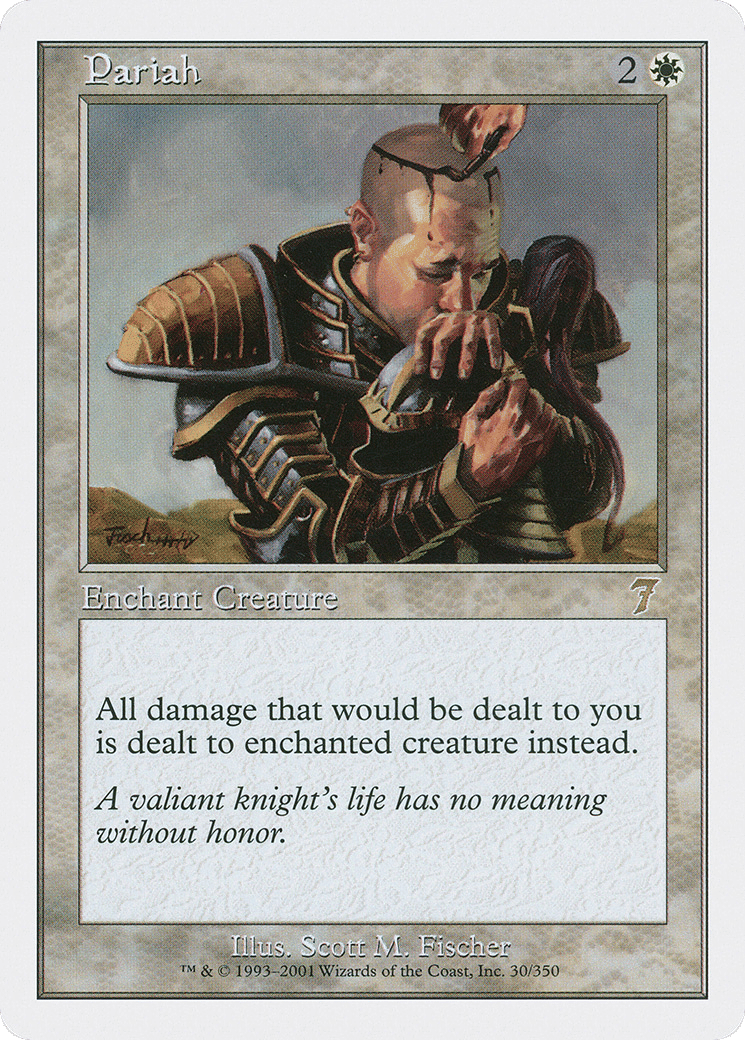 Pariah — Seventh Edition — Magic: The Gathering