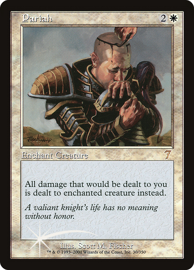 Pariah — Seventh Edition — Magic: The Gathering