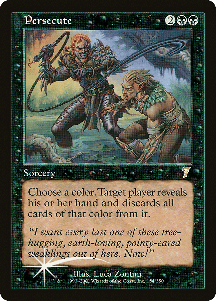 Persecute — Seventh Edition — Magic: The Gathering