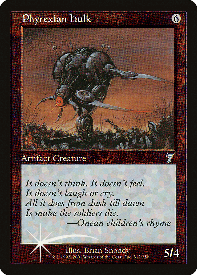 Phyrexian Hulk — Seventh Edition — Magic: The Gathering