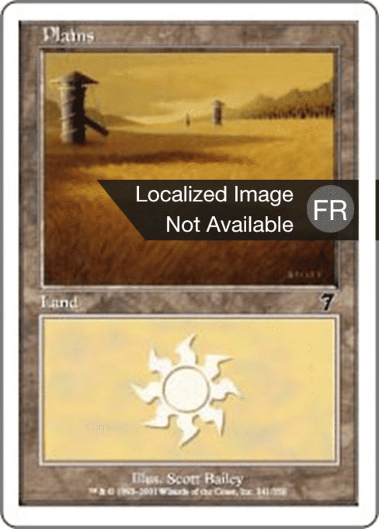 Plaine — Seventh Edition — Magic: The Gathering
