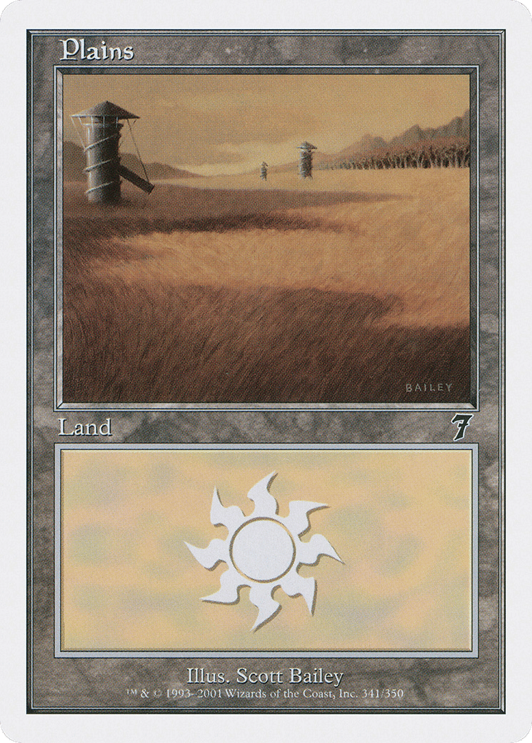 Plains — Seventh Edition — Magic: The Gathering