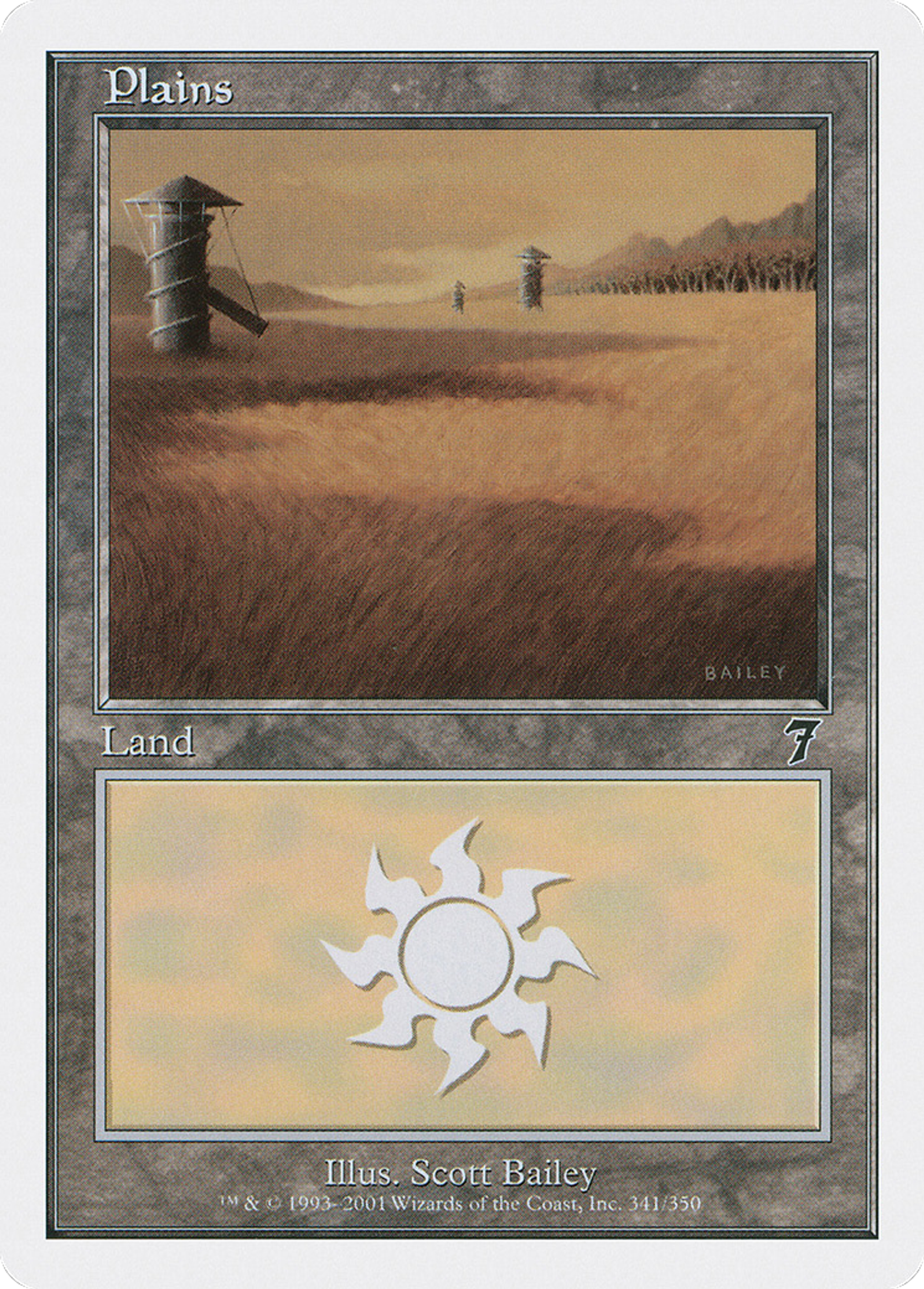 Plaine — Seventh Edition — Magic: The Gathering