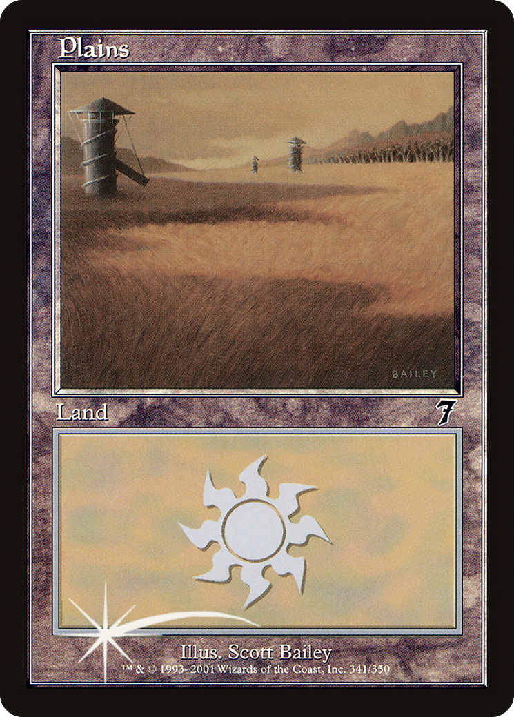 Plains — Seventh Edition — Magic: The Gathering