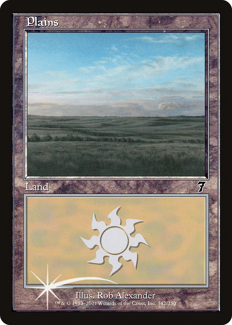 Plains — Seventh Edition — Magic: The Gathering