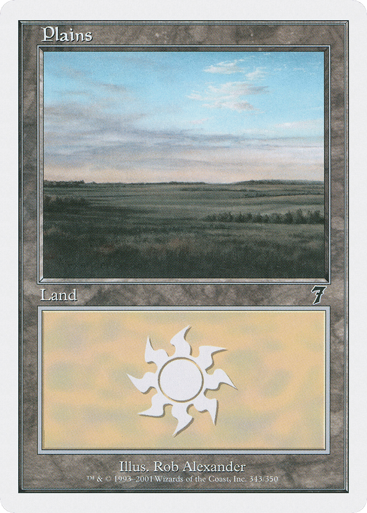 Plains — Seventh Edition — Magic: The Gathering