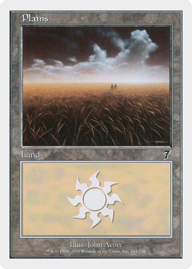 Plains — Seventh Edition — Magic: The Gathering