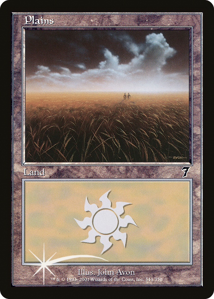 Plains — Seventh Edition — Magic: The Gathering