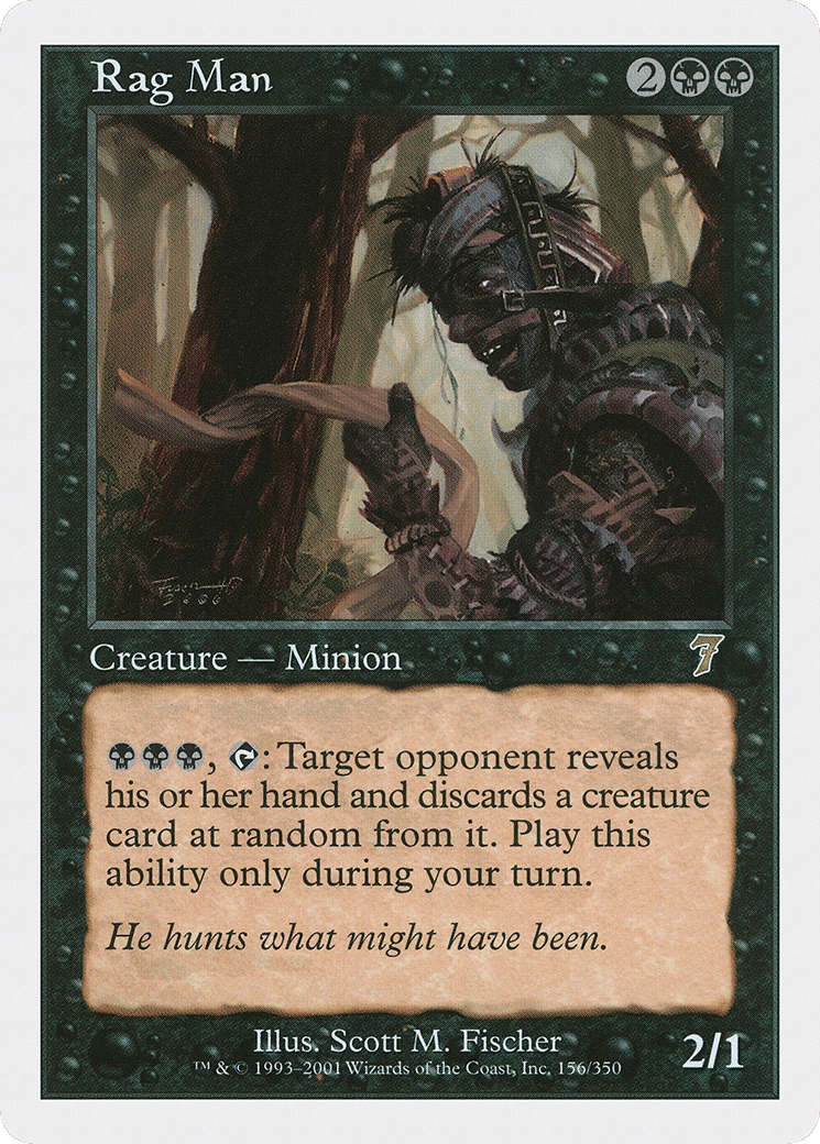 Rag Man — Seventh Edition — Magic: The Gathering