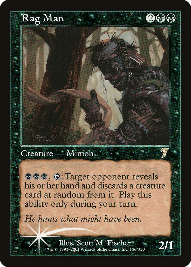 Rag Man — Seventh Edition — Magic: The Gathering