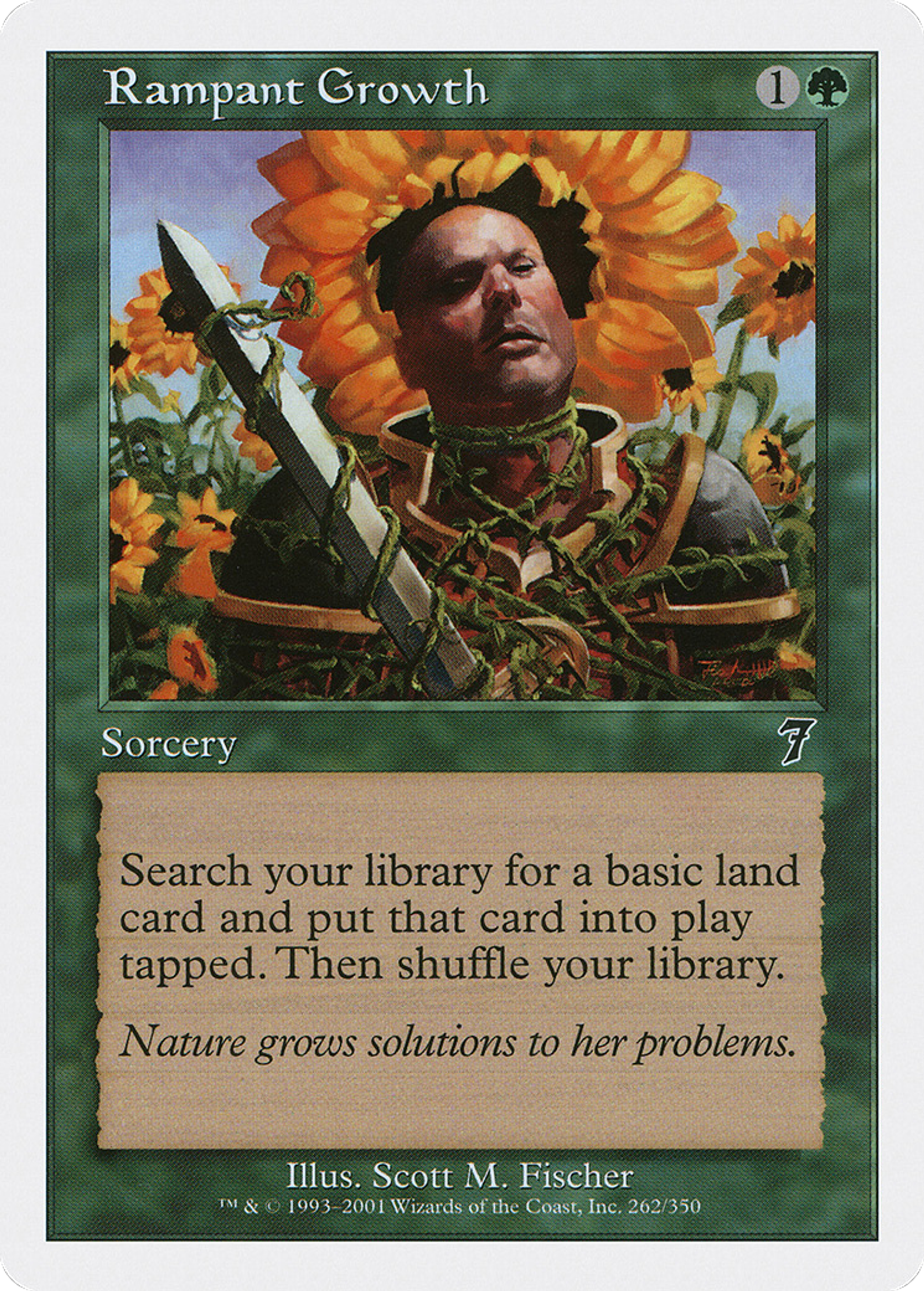 Croissance luxuriante — Seventh Edition — Magic: The Gathering