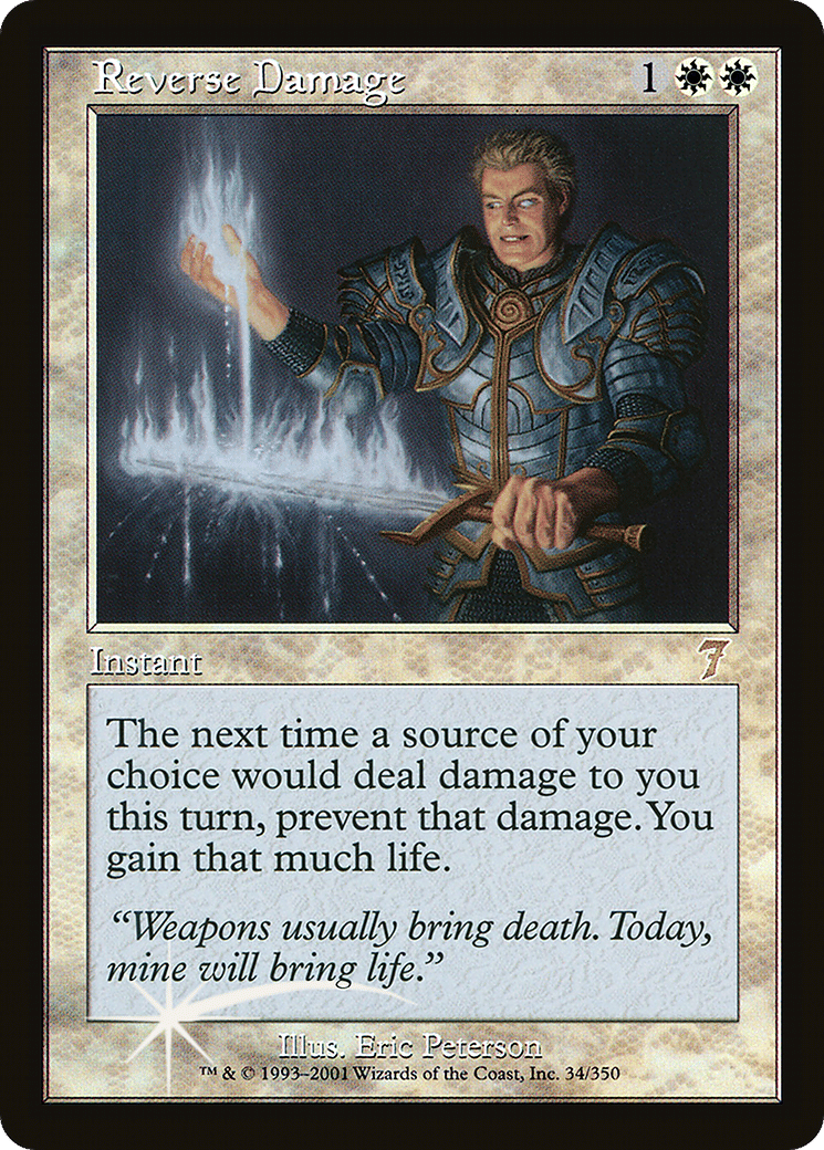 Reverse Damage — Seventh Edition — Magic: The Gathering