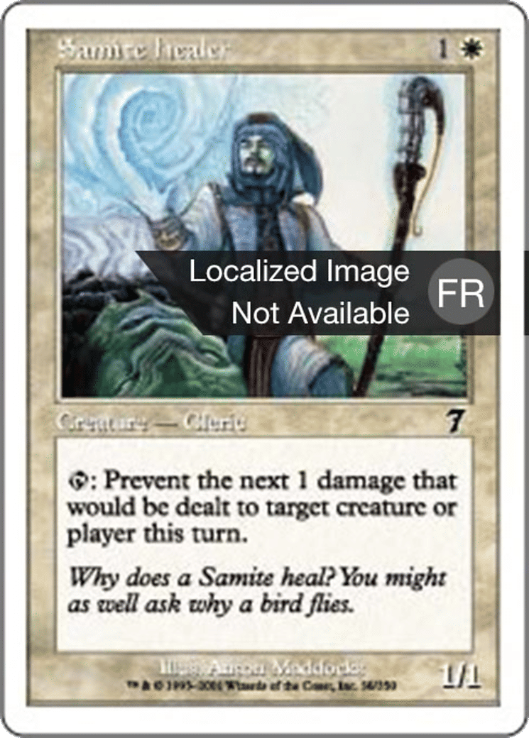 Guérisseur sanctif — Seventh Edition — Magic: The Gathering