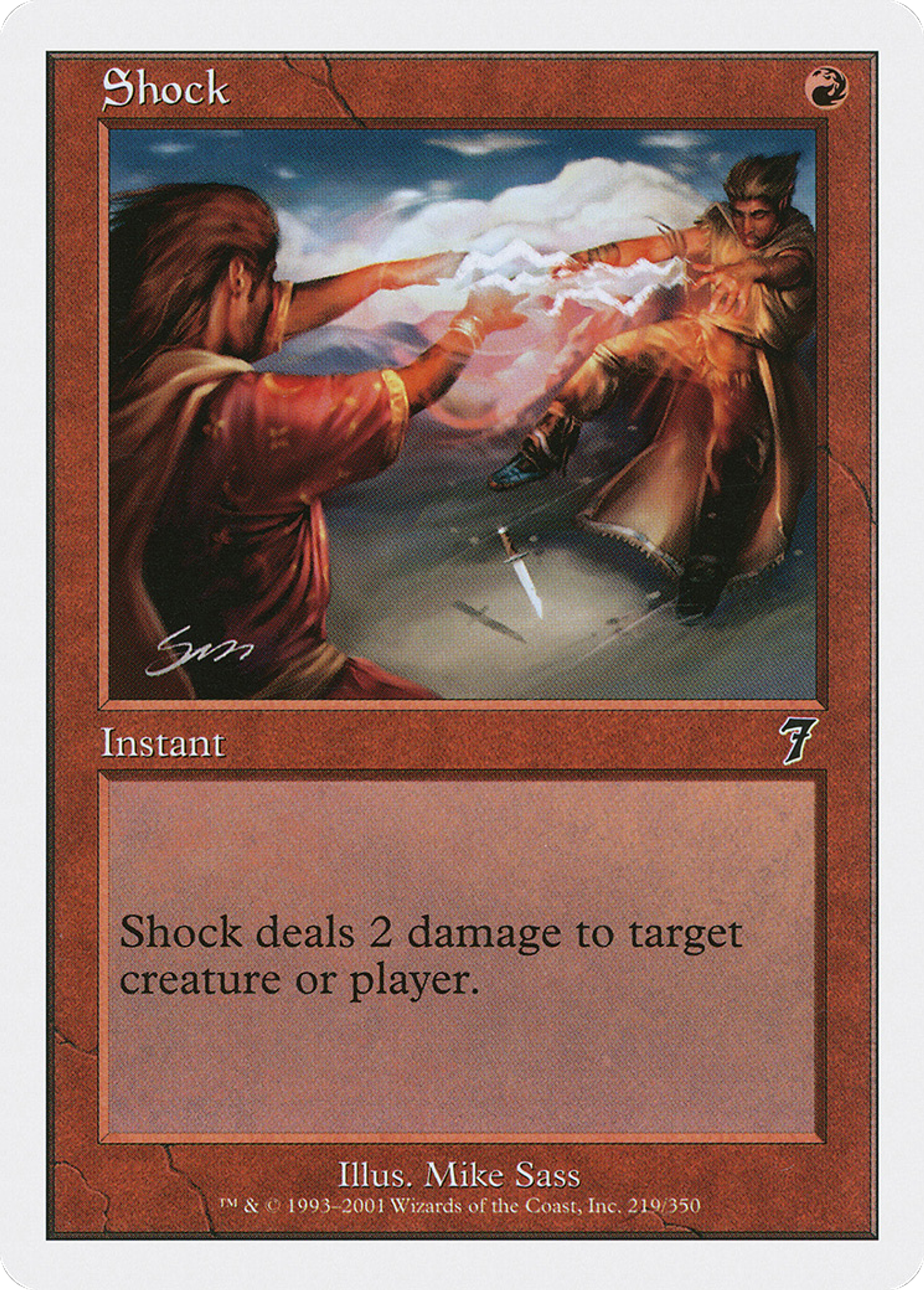 Shock — Seventh Edition — Magic: The Gathering