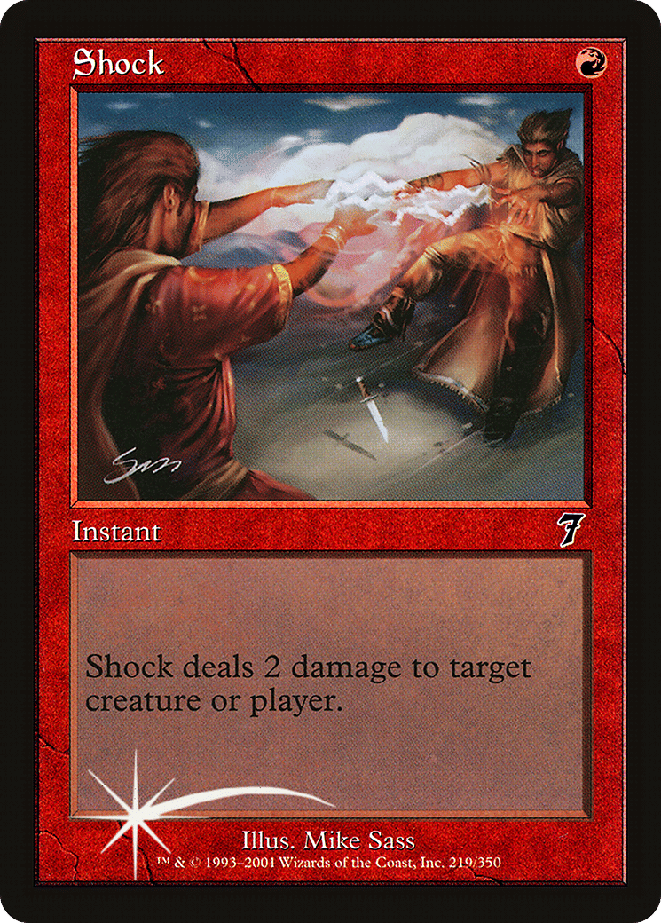 Shock — Seventh Edition — Magic: The Gathering