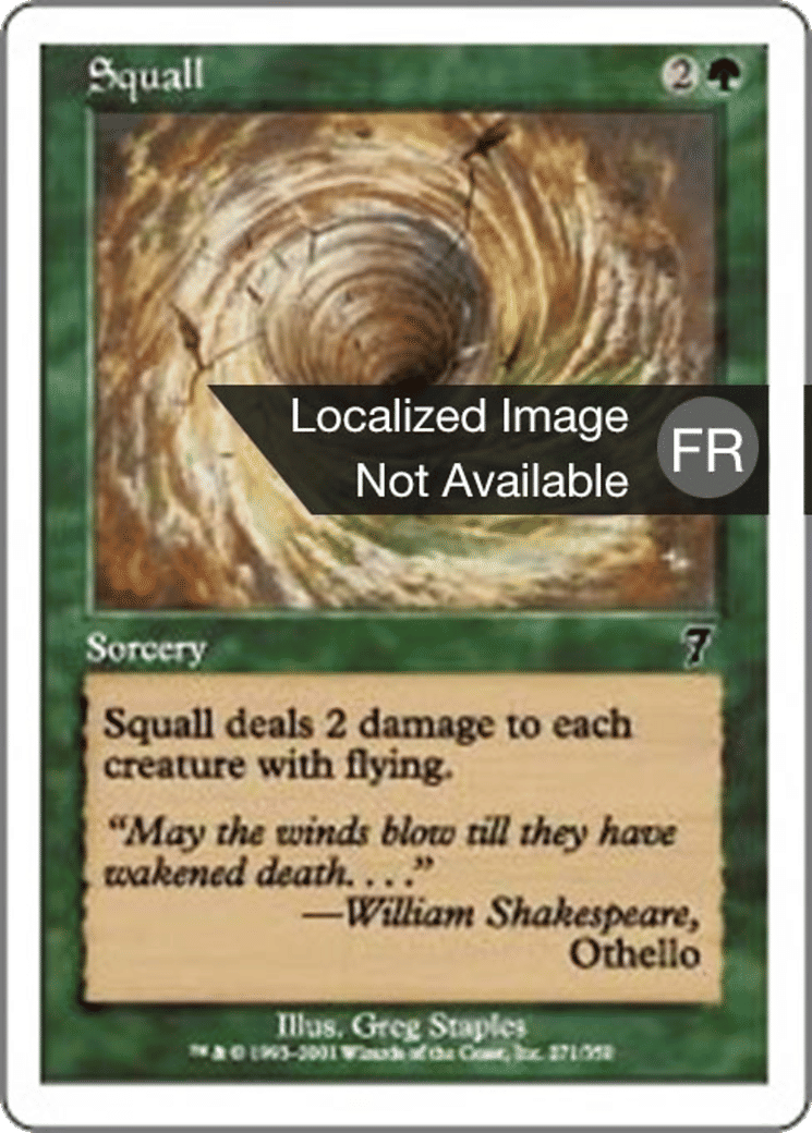 Bourrasque — Seventh Edition — Magic: The Gathering
