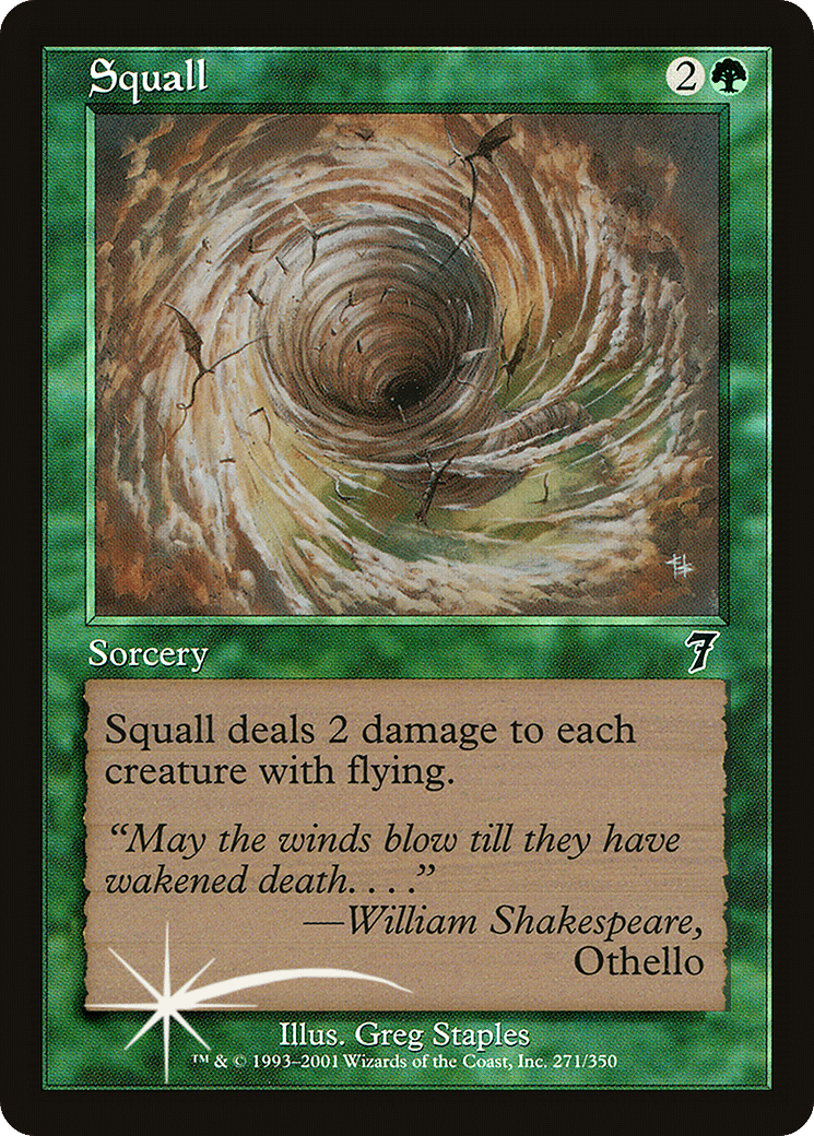 Squall — Seventh Edition — Magic: The Gathering
