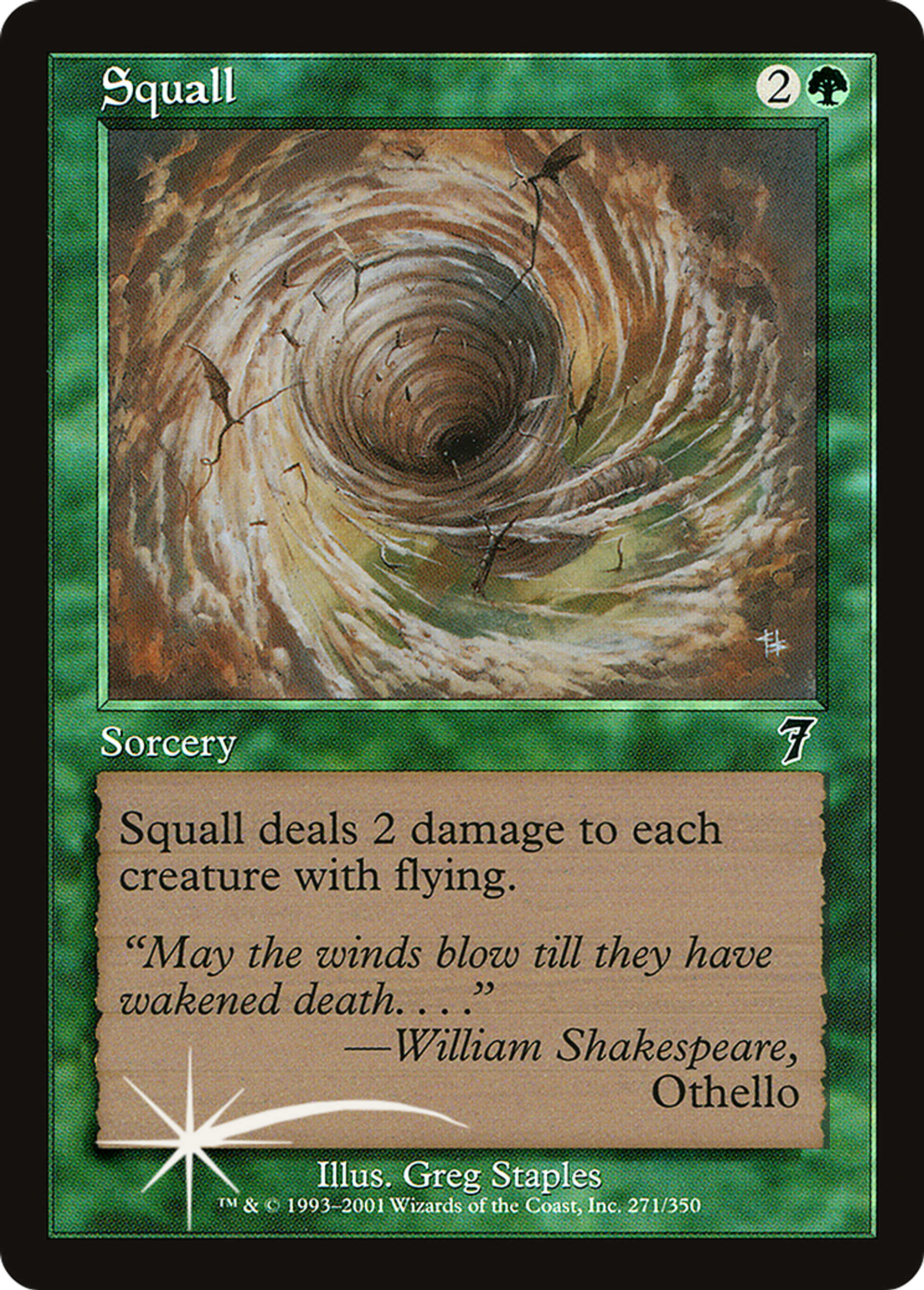 Bourrasque — Seventh Edition — Magic: The Gathering