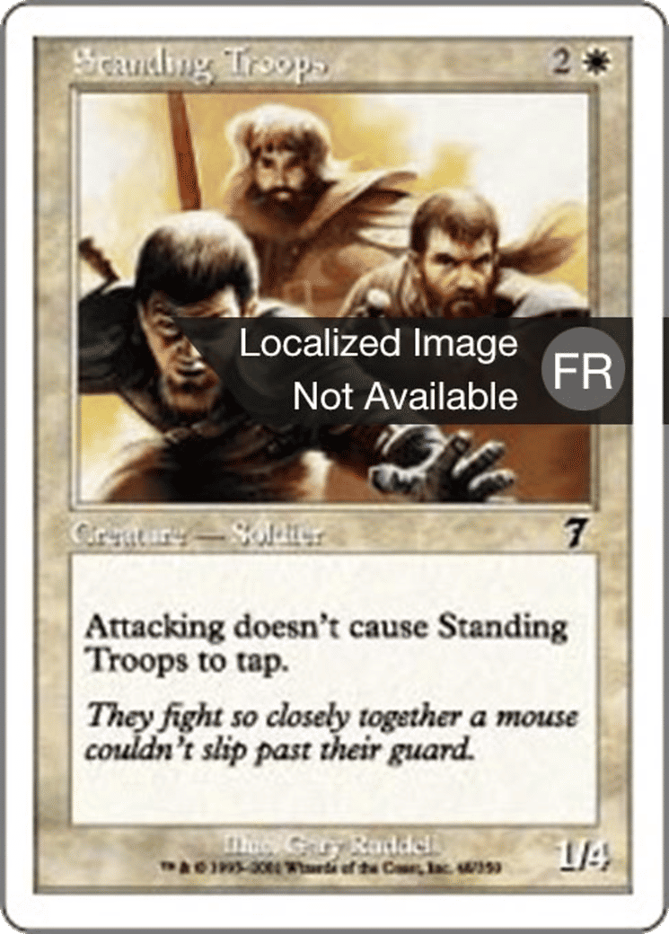 Troupes régulières — Seventh Edition — Magic: The Gathering