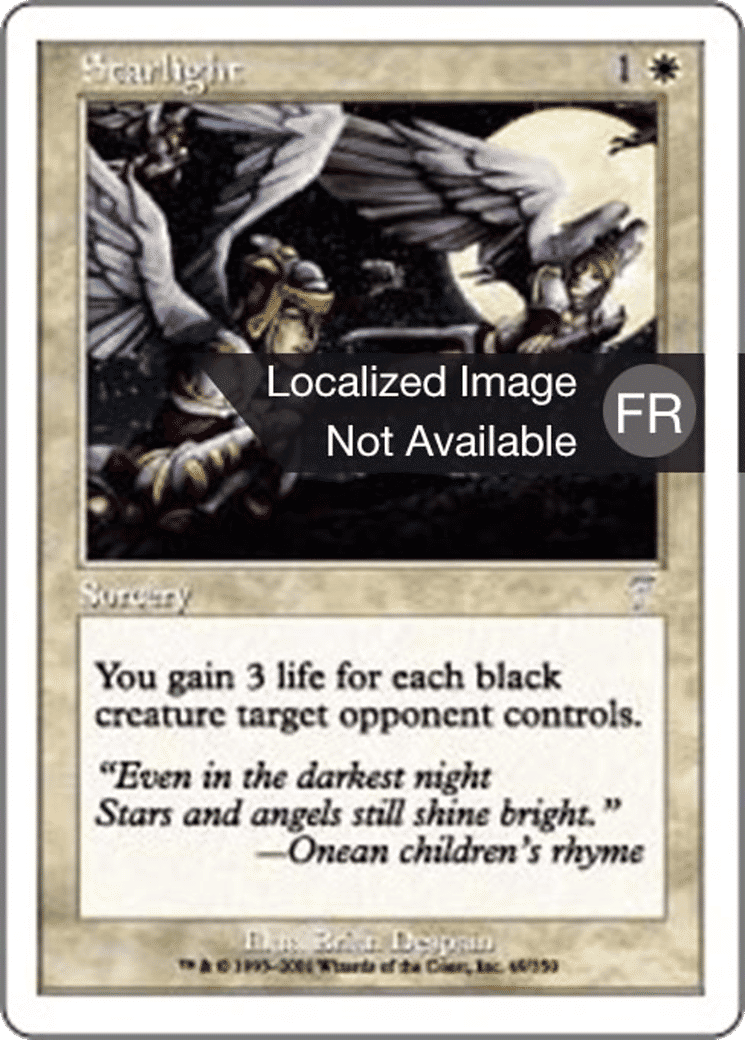 Lumière stellaire — Seventh Edition — Magic: The Gathering