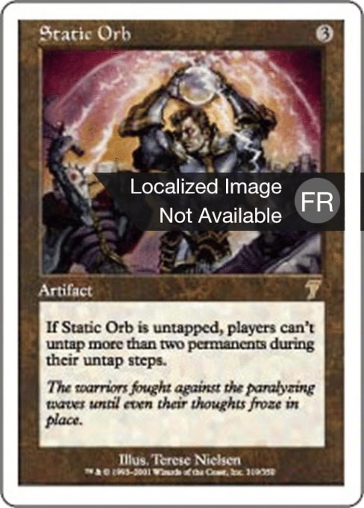 Orbe statique — Seventh Edition — Magic: The Gathering