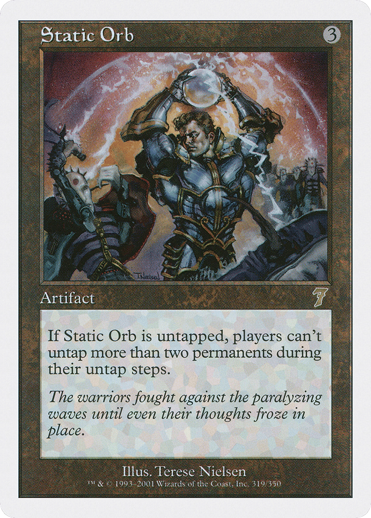 Static Orb — Seventh Edition — Magic: The Gathering