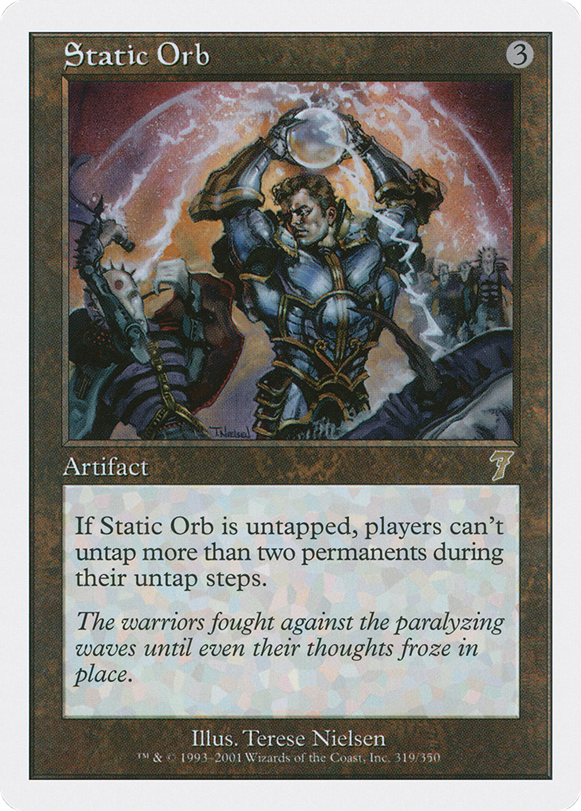 Static Orb — Seventh Edition — Magic: The Gathering