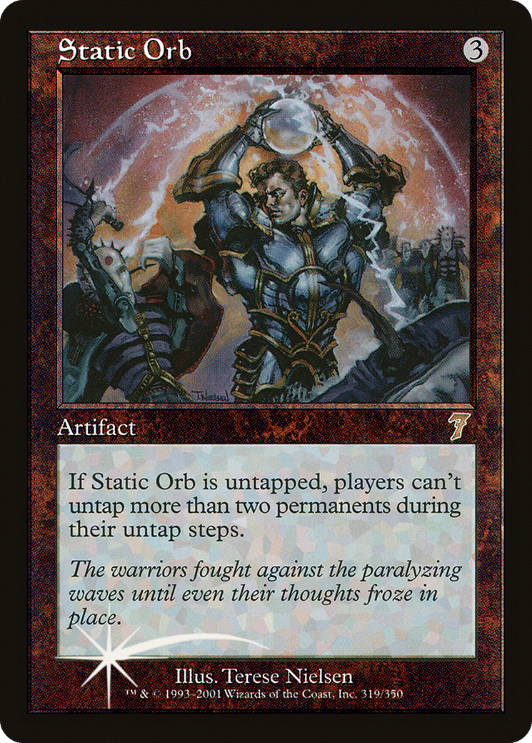Static Orb — Seventh Edition — Magic: The Gathering