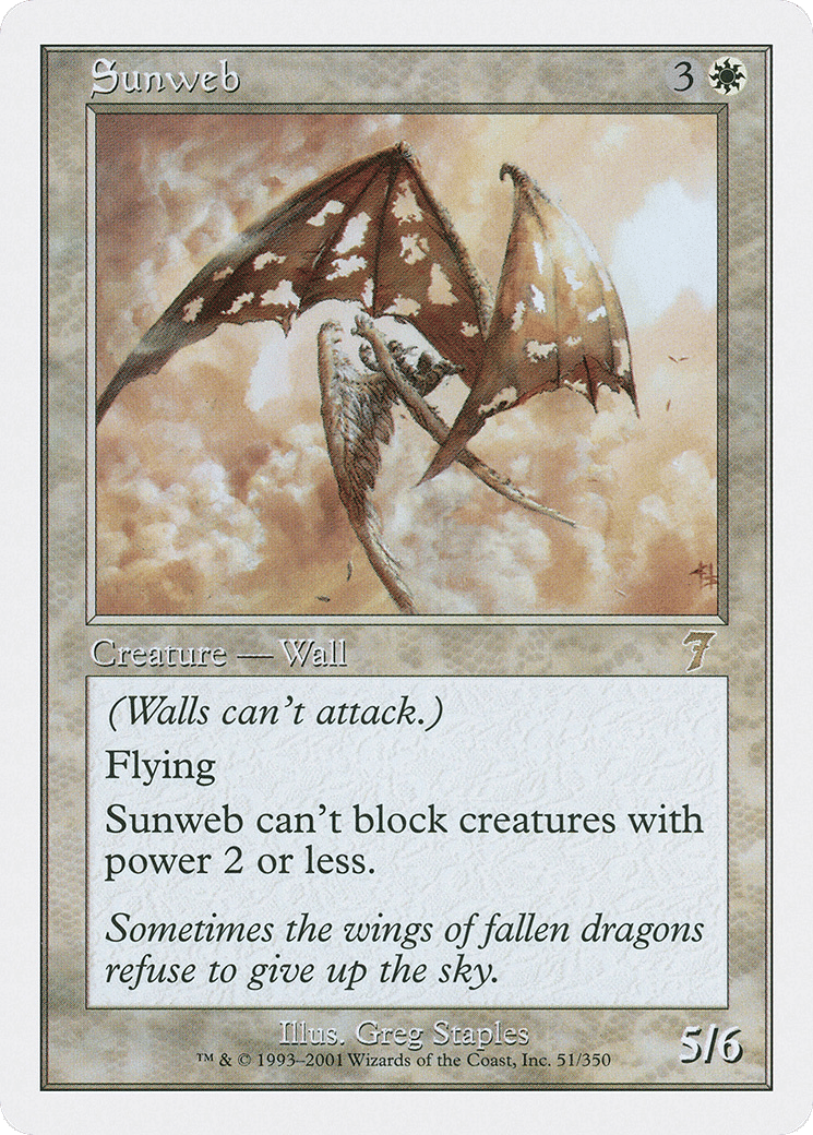 Sunweb — Seventh Edition — Magic: The Gathering