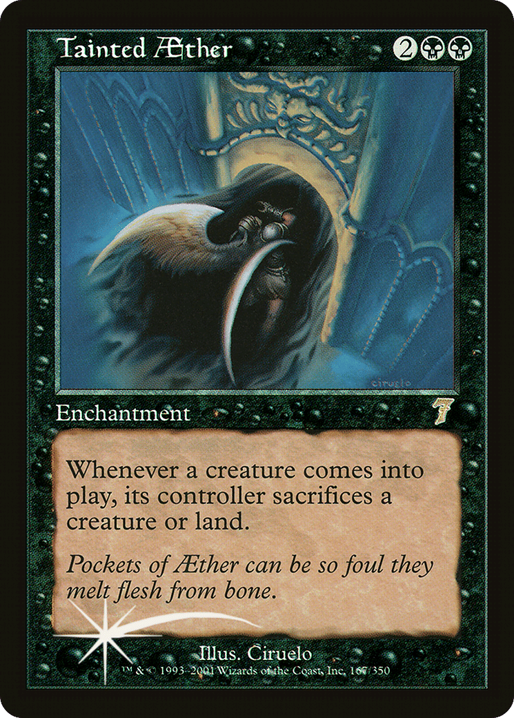 Tainted Aether — Seventh Edition — Magic: The Gathering
